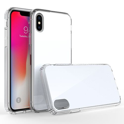 iPhone X / XS LUXURY BACK GLASS WITH ULTRA HYBRID AIR CUSHION TECHNOLOGY CASES