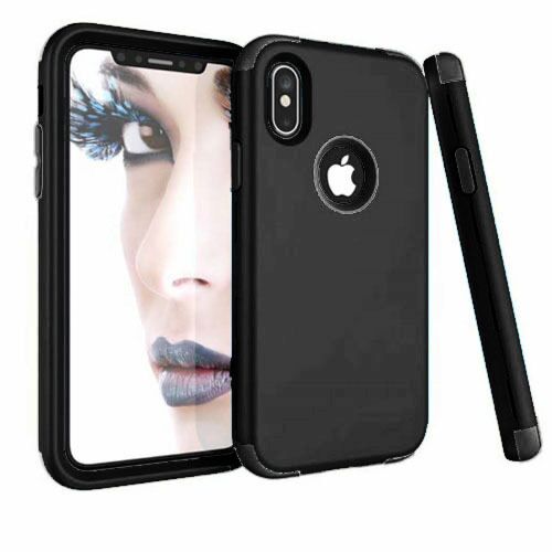 iPhone X / XS 3PCS HYBRID SHOCKPROOF TOUGH CASE