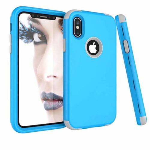 iPhone X / XS 3PCS HYBRID SHOCKPROOF TOUGH CASE