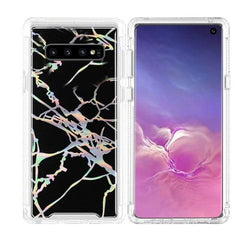 Galaxy S10 PLUS MARBLE DESIGN CLEAR BUMPER TPU CASES