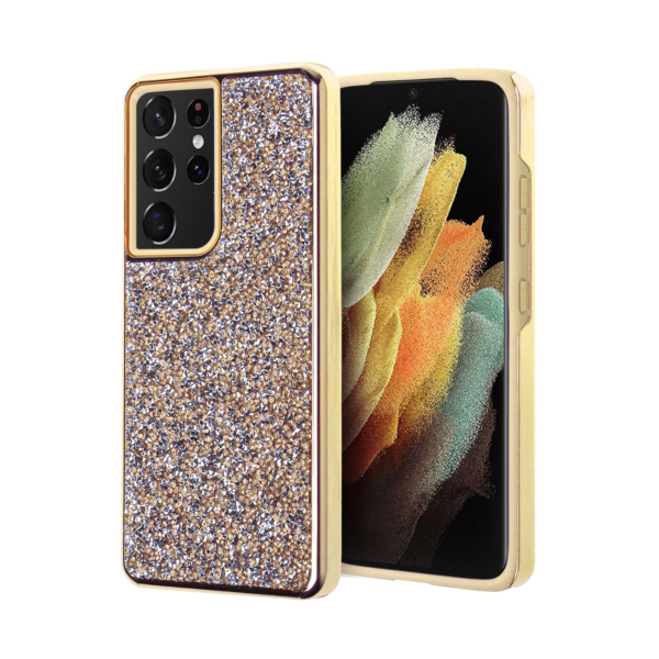 Galaxy S21 ULTRA BLING DIAMOND DUAL LEYER CONNECTION CASES
