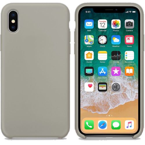 iPhone XS Max SOFT LEATHER SILICONE CASES (Premium Quality)