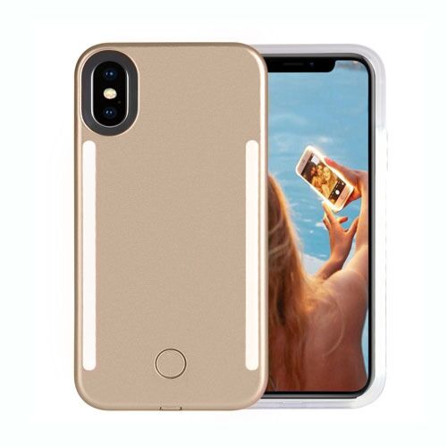 iPhone X / XS SELFIE CASES LED LIGHT UP FRONT & BACK (Version 2)