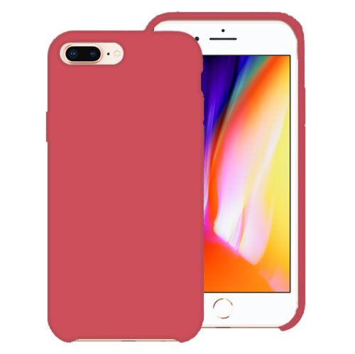 iPhone 8P / 7P SOFT SOLID SILICONE CASES (Full Bottom Open)