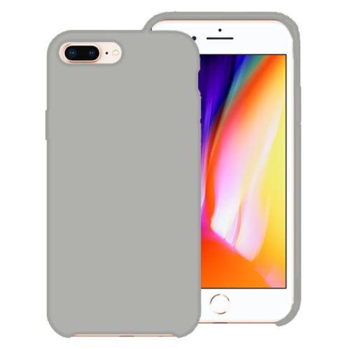 iPhone 8P / 7P SOFT SOLID SILICONE CASES (Full Bottom Open)