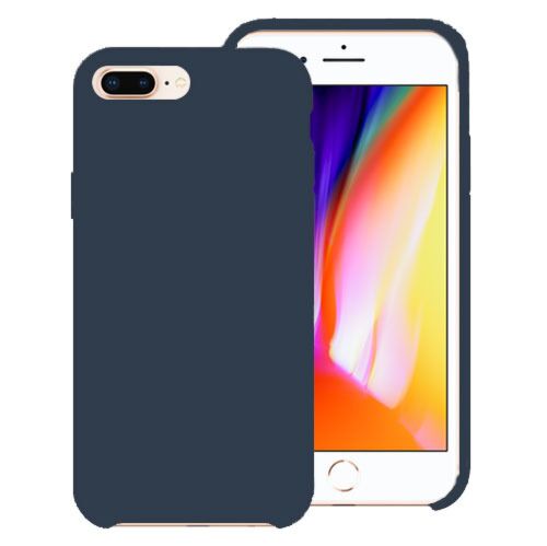 iPhone 8P / 7P SOFT SOLID SILICONE CASES (Full Bottom Open)