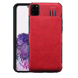 Galaxy S20 PLUS LEATHER CASE WITH ID CREDIT CARD SLOT HOLDER MONEY POCKET