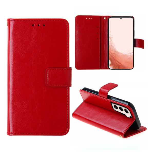 Galaxy S22 PLUS LEATHER WALLET CASES WITH CARD SLOTS