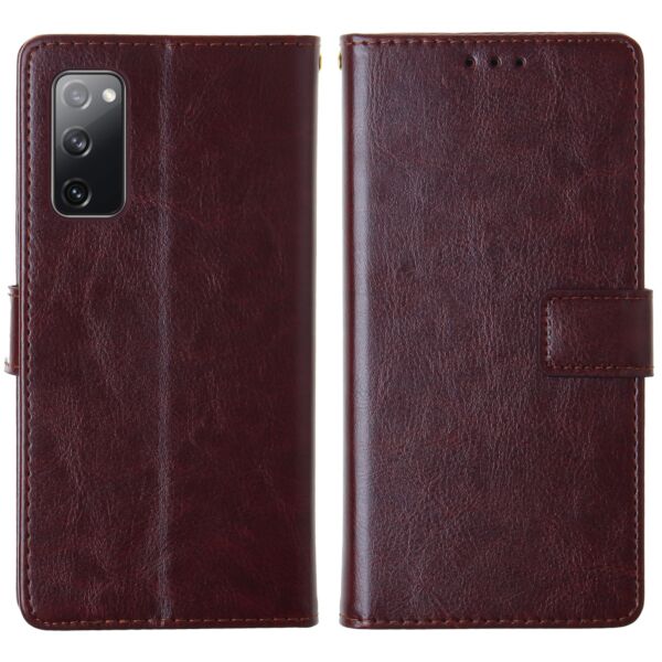 Galaxy S21 FE LEATHER WALLET CASES WITH CARD SLOT